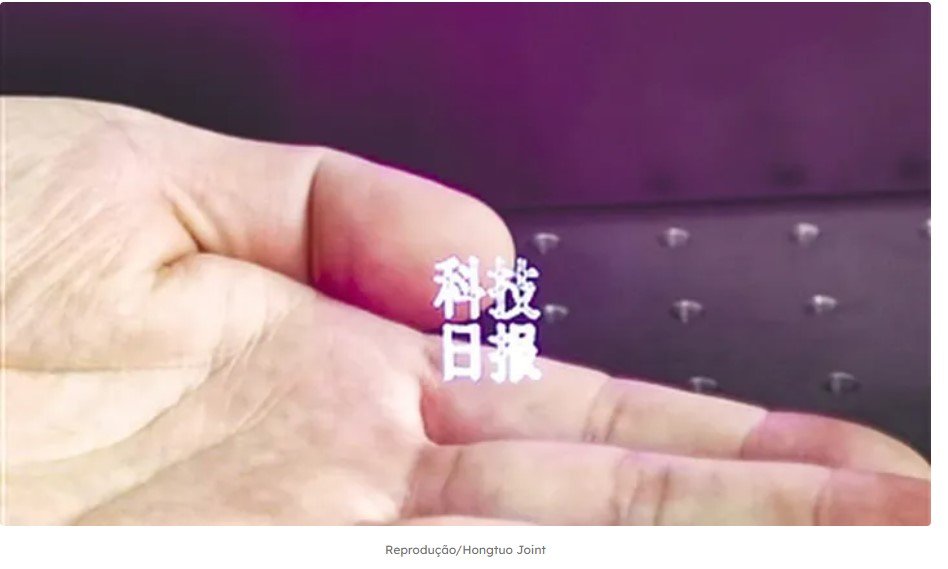 Cientistas chineses criam caneta laser que "escreve" no ar