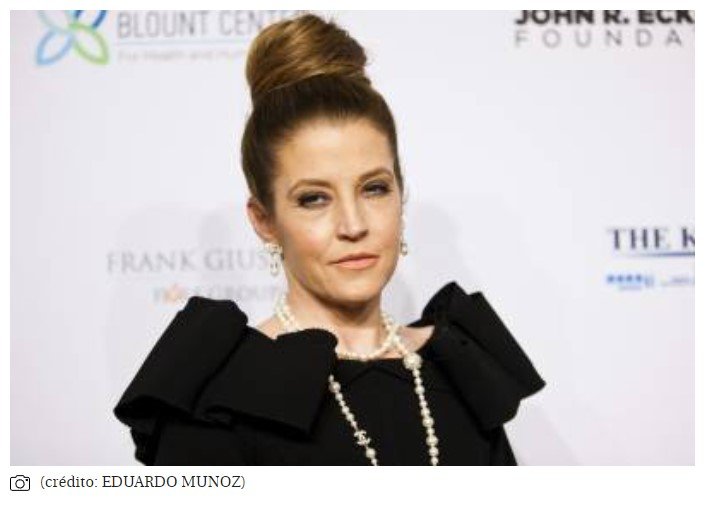 Morre Lisa Marie Presley, filha única de Elvis Presley, aos 54 anos