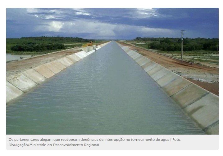 Deputados do Nordeste querem fiscalizar transposição do São Francisco