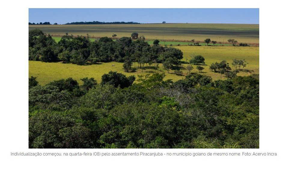 Incra inicia a individualização do Cadastro Ambiental Rural em assentamentos