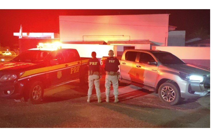 Em Itaúba-MT, PRF recupera veículo com restrição de roubo