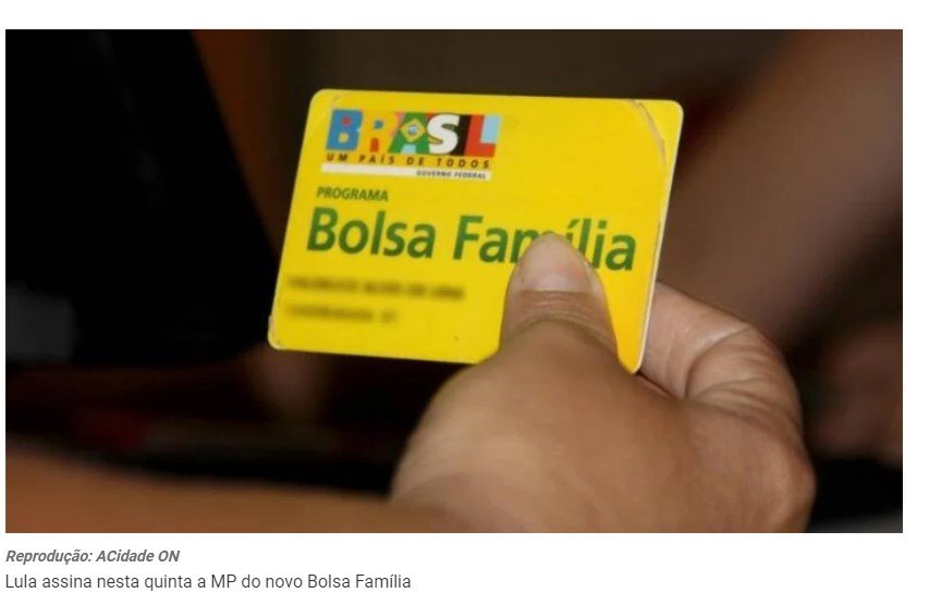Novo Bolsa Família terá adicional de R$ 50 para famílias maiores
