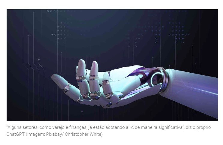 ChatGPT lista profissões que serão extintas por ele, e dá dicas para você manter seu emprego. Confira!