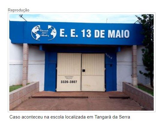 Fake news sobre massacre em escola assusta pais e alunos em MT