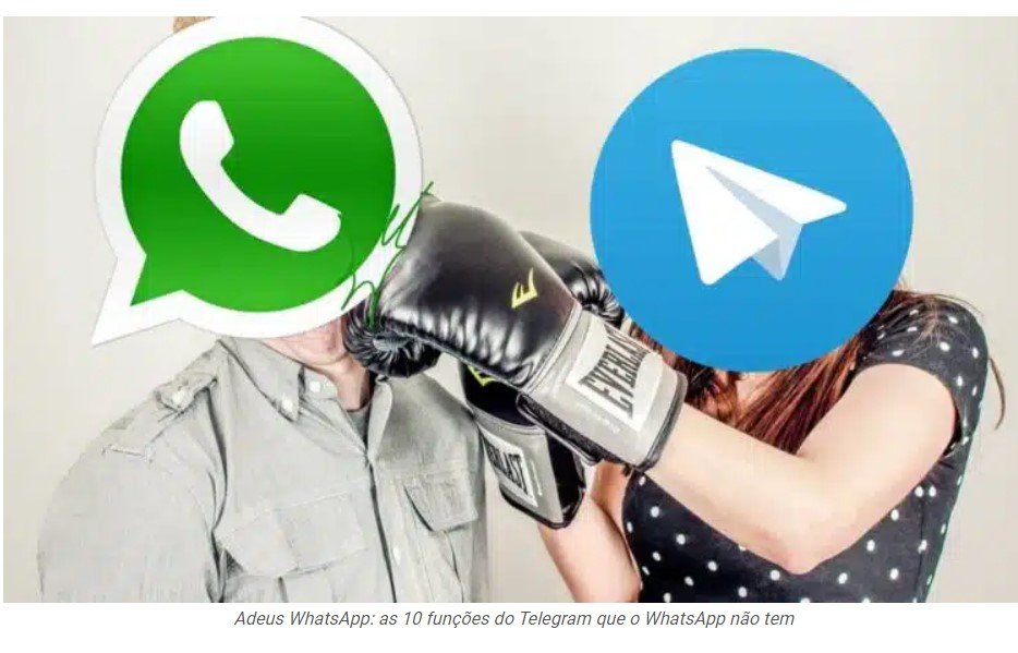 ADEUS WHATSAPP: as 10 funções do Telegram que o WhatsApp não tem
