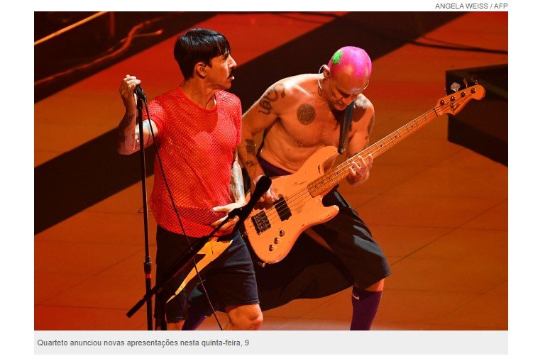 Red Hot Chili Peppers anuncia cinco shows no Brasil em 2023; veja datas