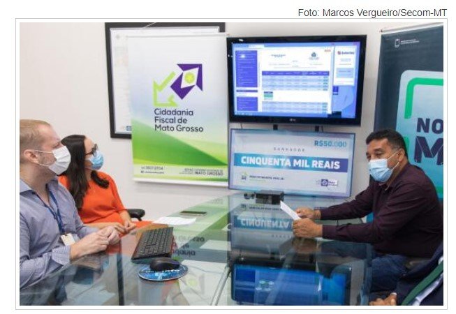 Sorteio do Nota MT contempla mais de mil consumidores mato-grossenses