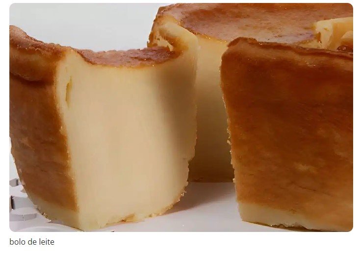 Bolo de leite ou bolo nordestino um bolo que fica cremoso e molhadinho igual a um pudim