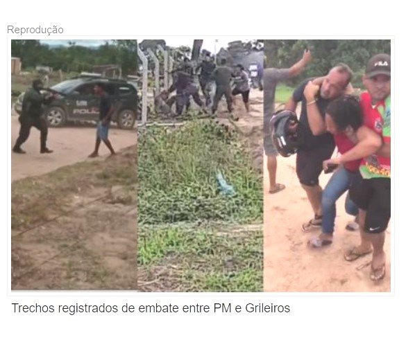 Grileiros entram em confronto com PM em Cuiabá; 8 são presos