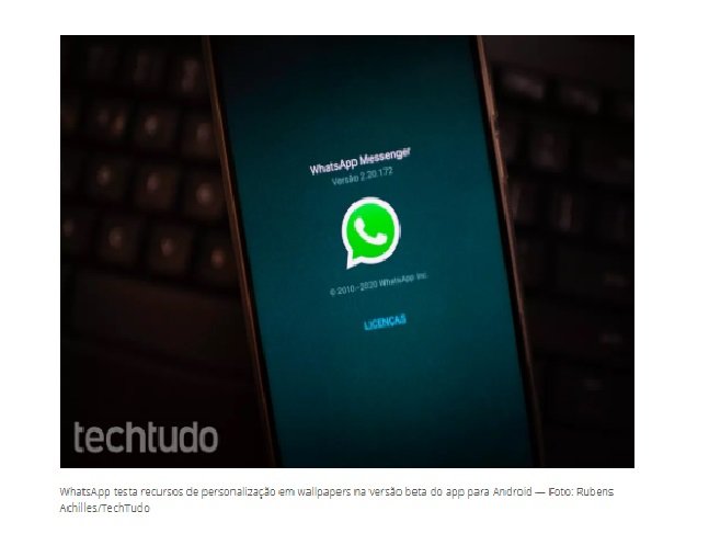 WhatsApp Beta ganha função para mudar visual de conversas no Android