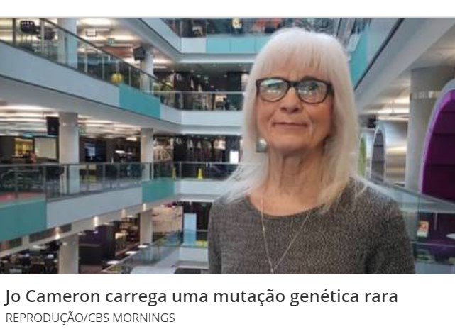 Mulher carrega mutação genética que faz com que ela praticamente não sinta dor, ansiedade e medo