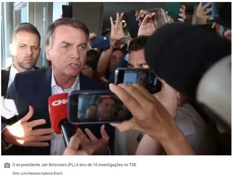 Moraes não inclui ação sobre inelegibilidade de Bolsonaro em pauta do TSE