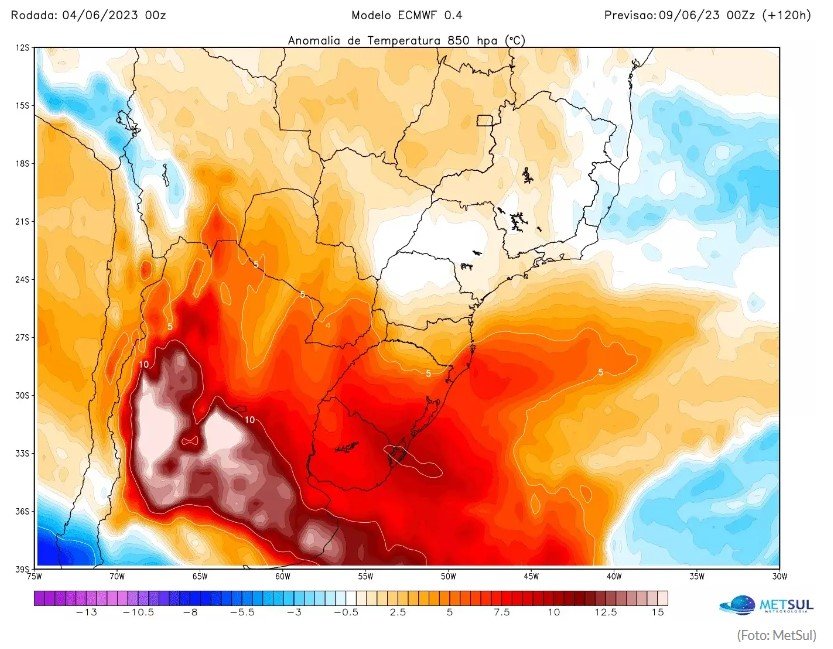 Vem aí primeiro calor do inverno climático