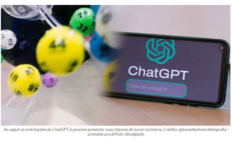 ChatGPT revela o melhor TRUQUE para ganhar na LOTERIA