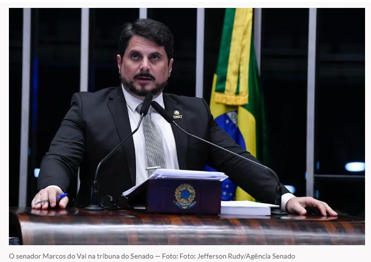 Marcos do Val diz que esposa pediu divórcio após operação da PF
