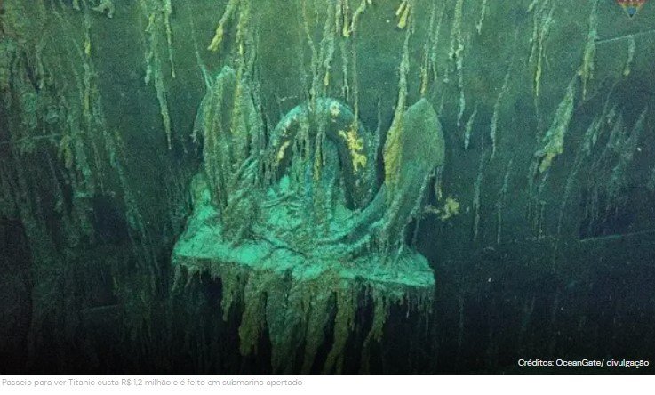 Submarino que sumiu em expedição ao Titanic com cinco pessoas a bordo tem poucas horas de oxigênio