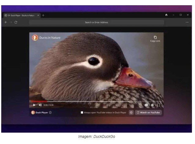 DuckDuckGo: navegador promete YouTube sem propaganda