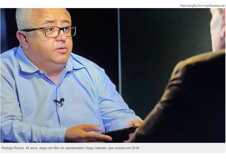 Suposto filho de Gugu Liberato diz se arrepender de não ter procurado pelo pai em vida: ‘Tinha receio da exposição’