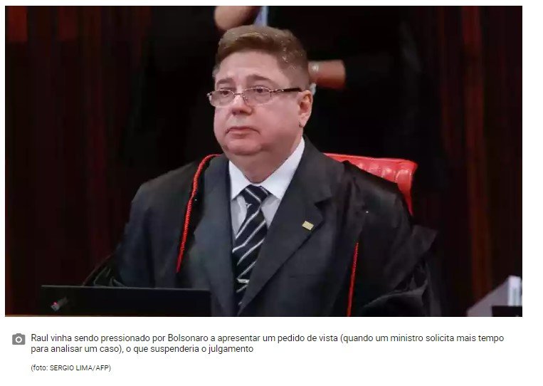 Ministro vota contra inelegibilidade e empata julgamento de Bolsonaro