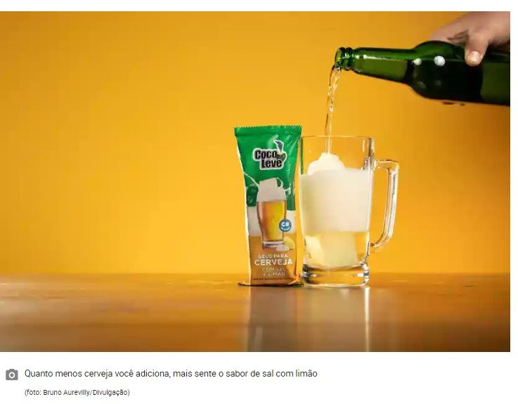 Gelo na cerveja? Invenção de mineiro resfria instantaneamente a bebida