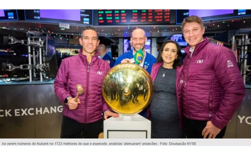 Nubank (NUBR33) chega a 80 milhões de clientes e ultrapassa Banco do Brasil (BBAS3)