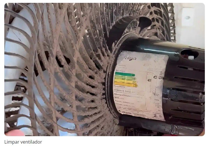 A forma correta de limpar ventilador sem precisar desmontar o aparelho