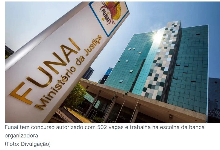 Concurso Funai terá provas em todas as capitais e mais cidades