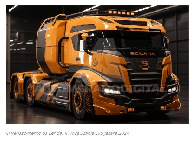 Nova Scania L76 Jacaré 2024: Explorando o Design, História e Inovação