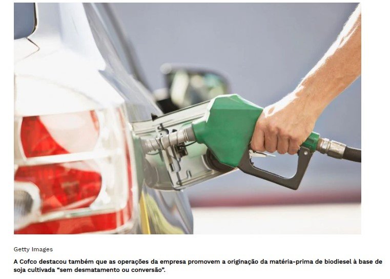 Cofco anuncia operação do primeiro duto de biodiesel do Brasil em Mato Grosso