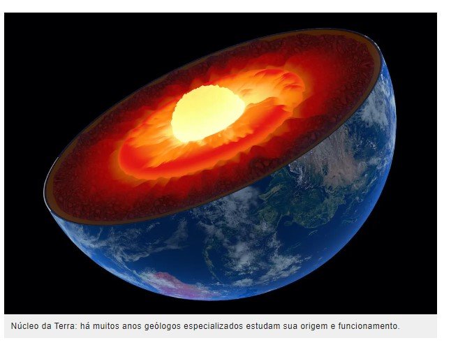 Descoberto que o núcleo do nosso planeta possivelmente é 'um planeta dentro da Terra'