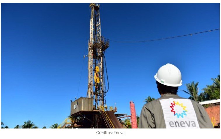 Eneva encontra fluidos de gás e petróleo em poço perfurado na Bacia do Amazonas