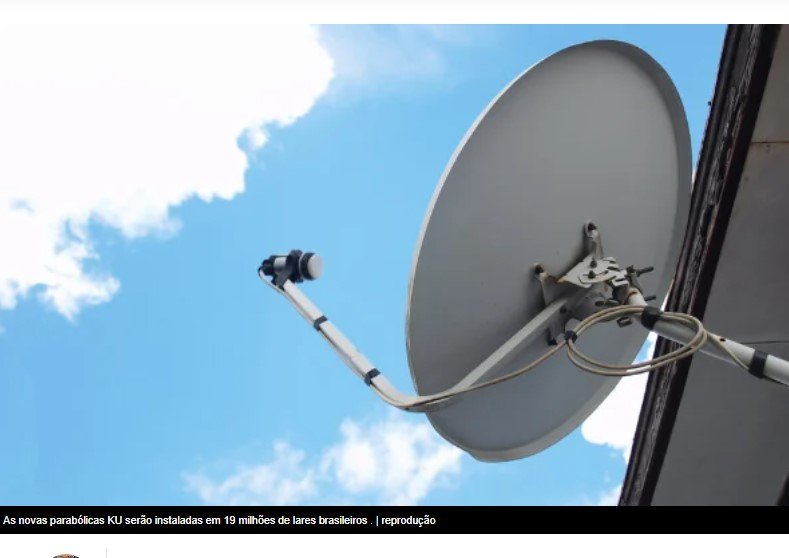 Banda Ku vai conectar nova TV parabólica em 19 milhões de lares brasileiros