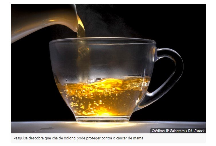 O chá pouco explorado no Brasil que pode prevenir câncer