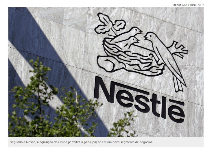 Nestlé oficializa compra do grupo dono da Kopenhagen e da Brasil Cacau