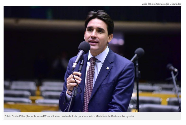 Republicanos diz que ‘não fará parte da base do governo Lula’ mesmo com Costa Filho no ministério