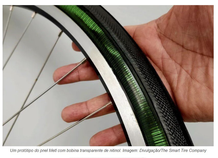 Pneu de bicicleta com tecnologia da Nasa não fura e dura ‘para sempre’
