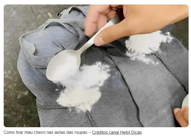 Como tirar mau cheiro nas axilas das roupas usando apenas 2 ingredientes que você tem em casa