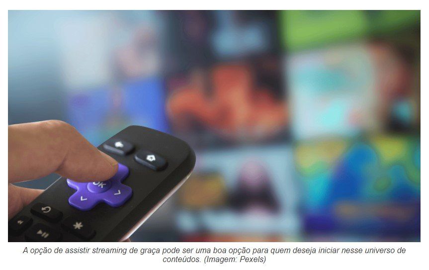 7 streamings 100% gratuitos para assistir a filmes, TV ao vivo e séries