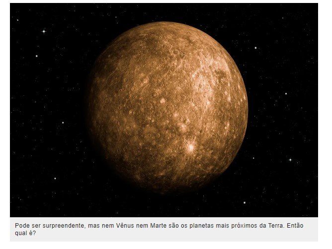 Nem Marte nem Vênus, este é o planeta mais próximo da Terra