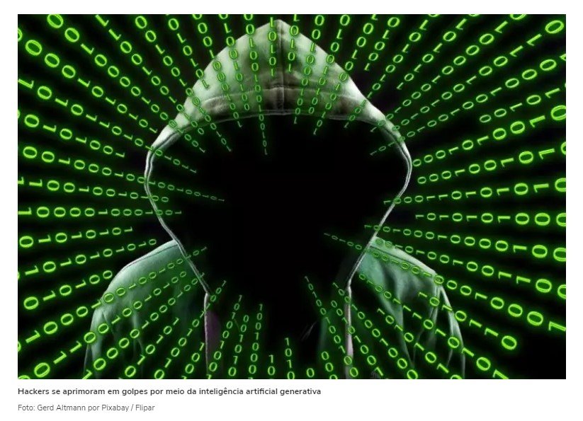 'ChatGPTs do mal': inteligência artificial aprimora golpes na internet