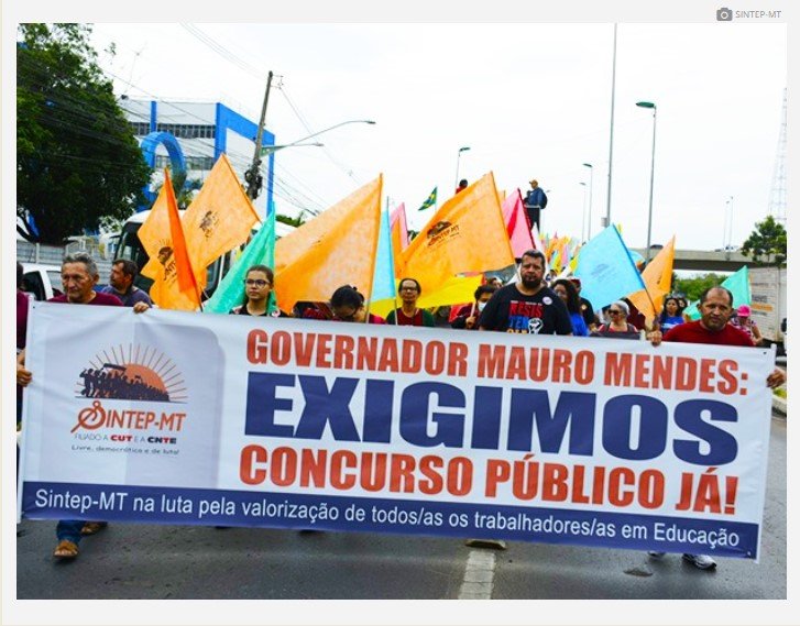 Sintep-MT cobra urgência de Concurso Público na Educação de Mato Grosso