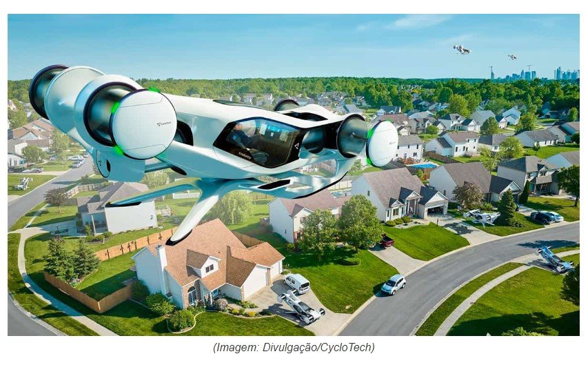 Esse carro voador futurístico promete revolucionar o transporte