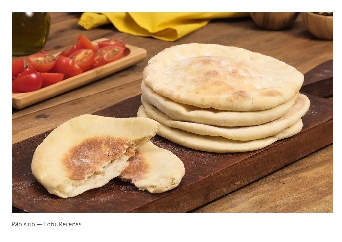 Pão sírio