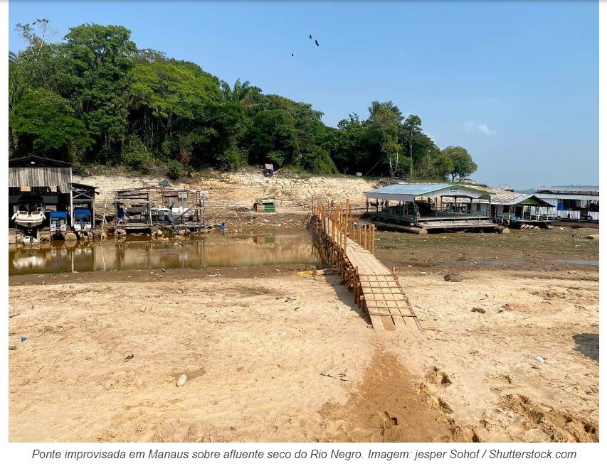 Seca afeta mais de 630 mil pessoas no Amazonas