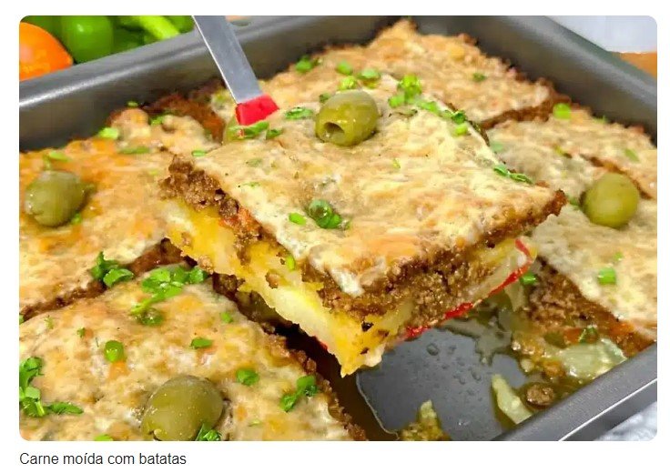 Carne moída com batatas: uma receita econômica e deliciosa para o seu almoço ou jantar