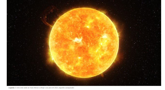 Pesquisador diz que tempestade solar pode desligar a internet por meses em 2024