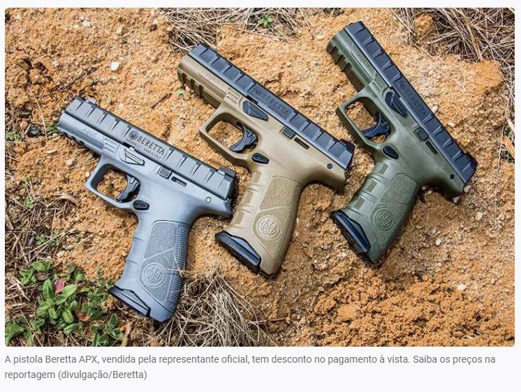 Black Friday dos CACs: Loja tem revólver .38 por R$ 1780; Beretta faz promoção