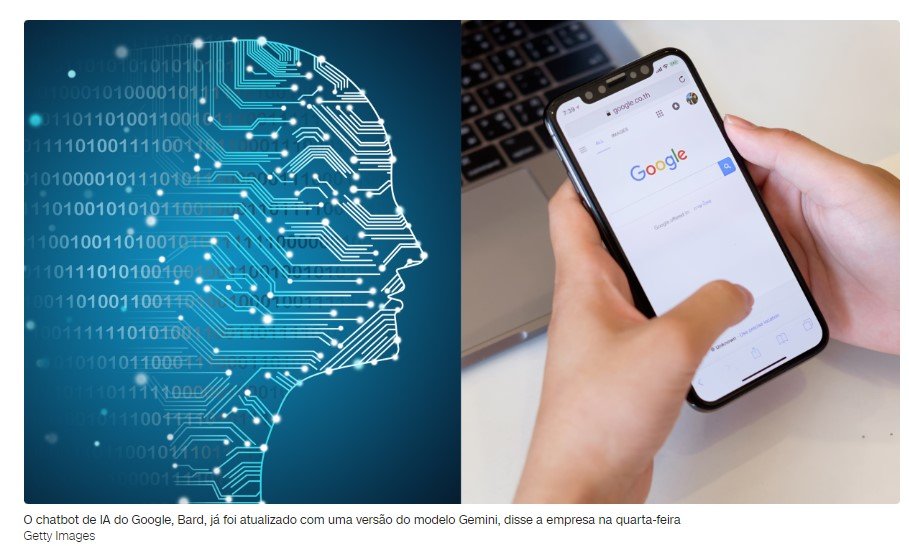Google lança Gemini, plataforma de IA para competir com ChatGPT; entenda