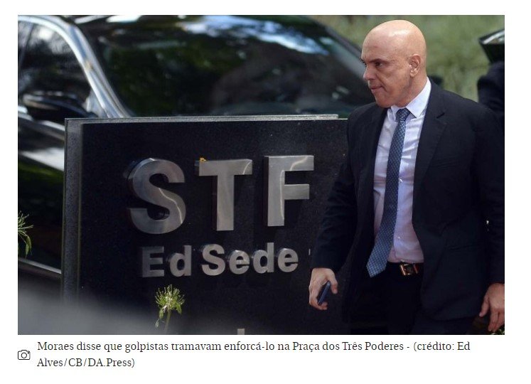 Membros da Abin consternados com suposto plano de colegas contra Moraes