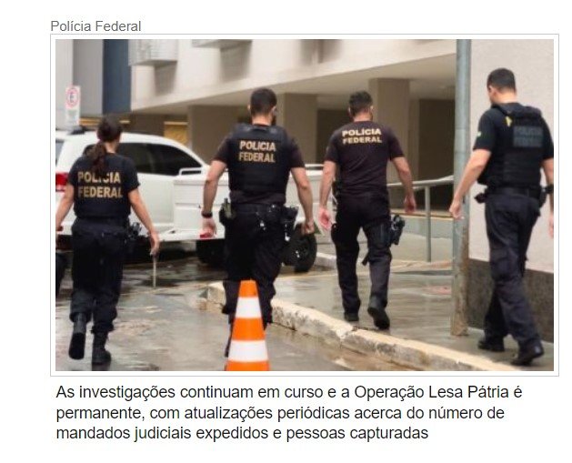 PF faz novas buscas em MT contra envolvidos em atos no DF